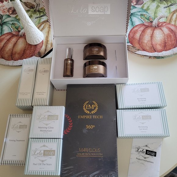 EmpireTech 360 Marvelous Skincare Revolution System with 10 Lola Soap Products - Picture 1 of 6